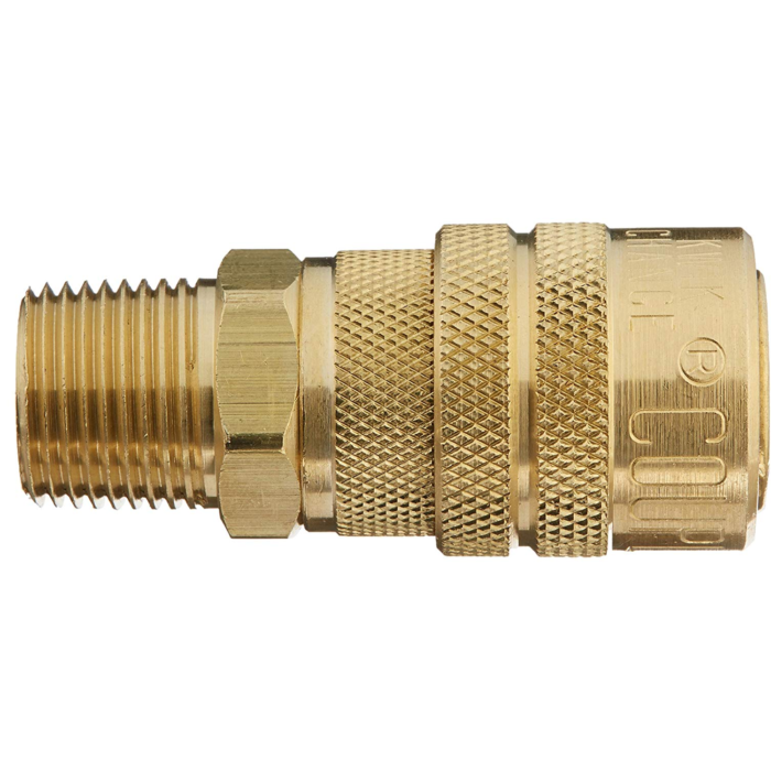 Milton 719 1/4 X 3/8 MNPT M Style Coupler